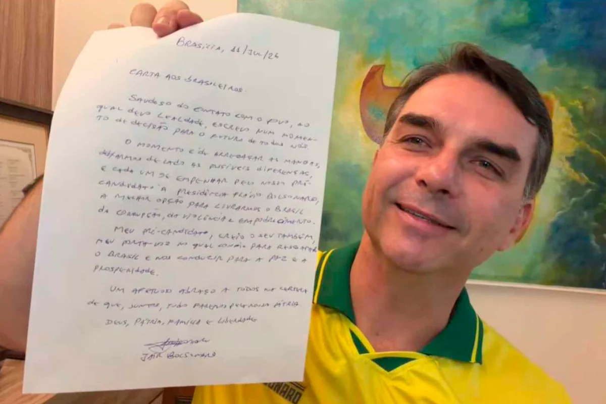 Flávio é mais competitivo que o pai diante de Lula, mostram pesquisas