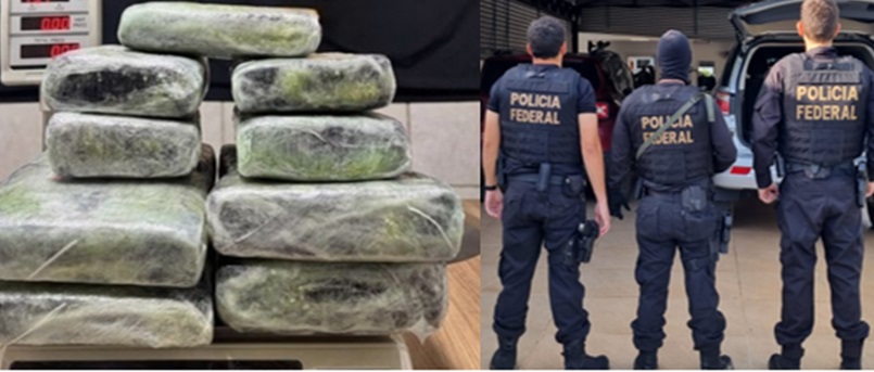 PEGA UM, PASSA DEZ - Polícia Federal apreende 13 quilos de skunk no Aeroporto de Porto Velho e prende passageira em flagrante
