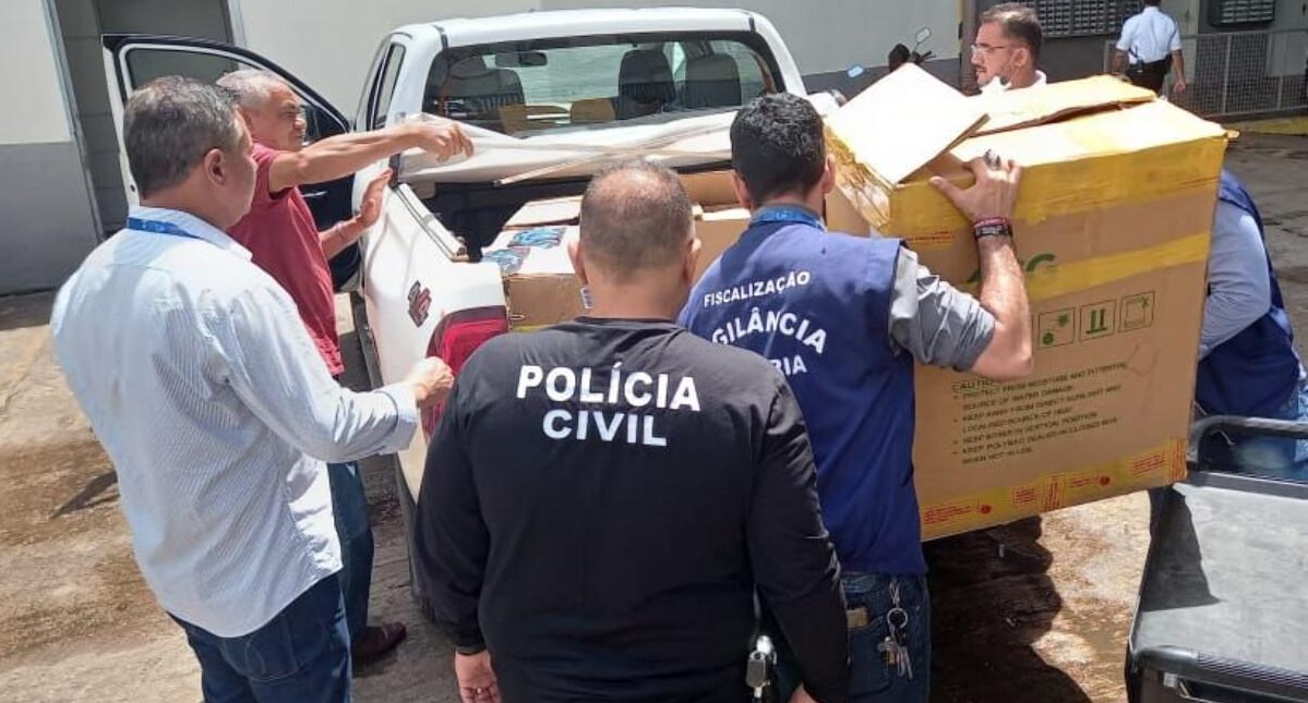 CERCO À RECEPTAÇÃO - Força-tarefa fiscaliza 14 ferros-velhos em Porto Velho para combater comércio de materiais furtados

