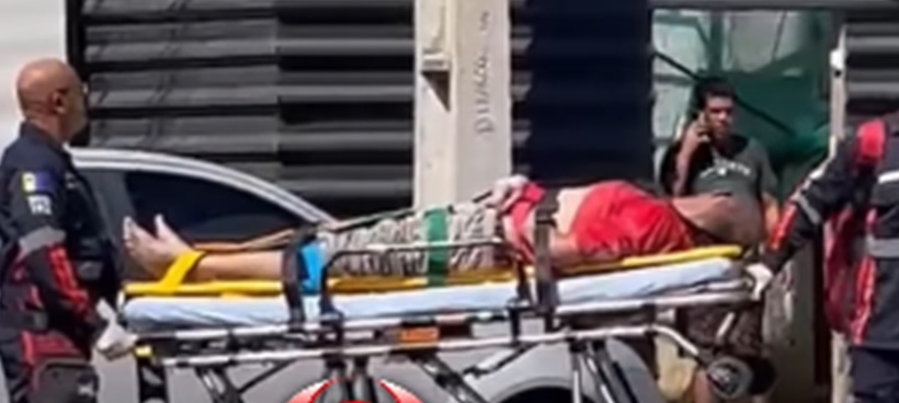 Descarga elétrica derruba trabalhador de prédio no Centro de Porto Velho e mobiliza equipes de resgate
