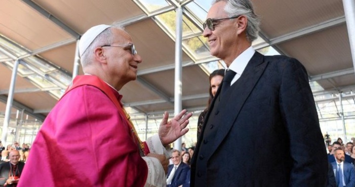 800 ANOS DE S. FRANCISCO - Leão XIV e tenor Andrea Bocelli se unem em oração por um “Cântico de Paz”

