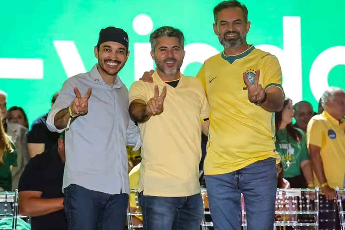 DEVOLVER O BRASIL AOS BRASILEIROS - Marcos Rogério, Scheid e Máximo participam do lançamento oficial da candidatura de Flávio Bolsonaro à Presidência