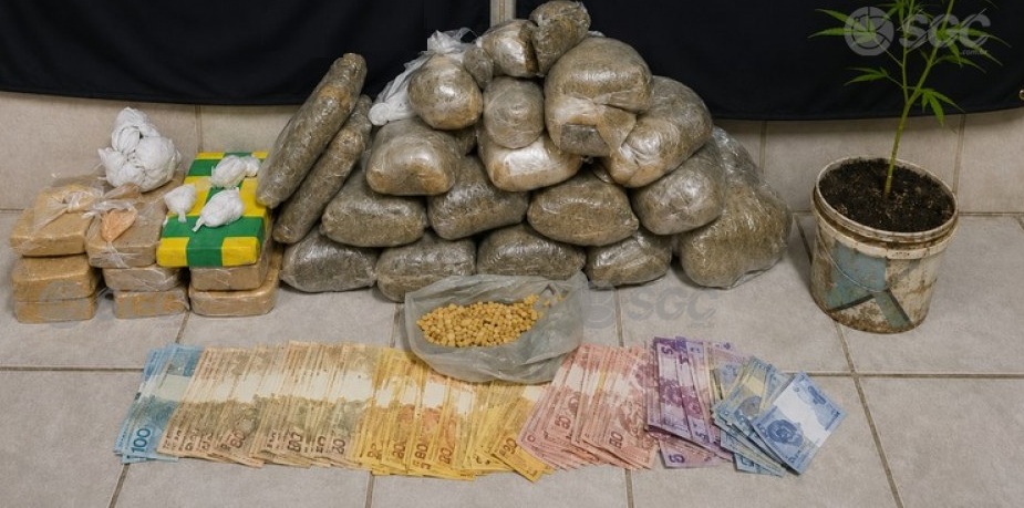 FICCO apreende 27 kg de drogas e prende suspeito por tráfico em Porto Velho