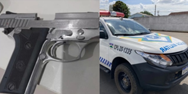 COMBATE AO CRIME - Polícia Militar prende motorista com pistola carregada durante abordagem na BR-429 em Rondônia

