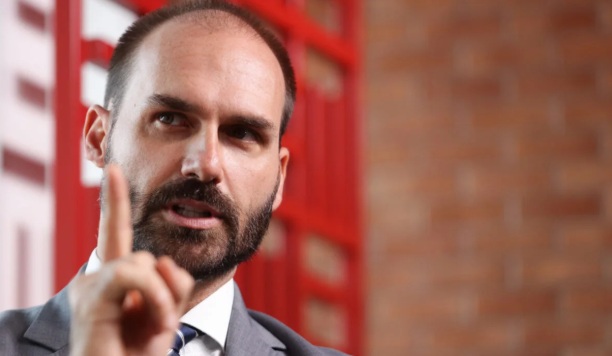 ELE MESMO DECIDIU - André do Prado confirma Eduardo Bolsonaro fora da chapa ao Senado por SP

