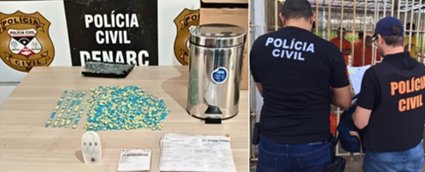 PC intercepta carregamento de ecstasy, identifica esquema interestadual e prende suspeito em Porto Velho
