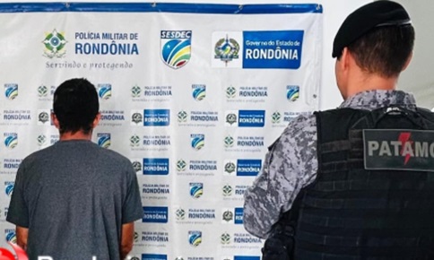 Operação da PM captura três foragidos e apreende arma e munições em ações simultâneas em Rondônia