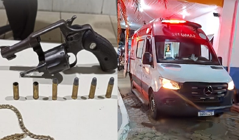 ROUBO - Foragido morre em confronto com a PM e revólver calibre .32 é apreendido