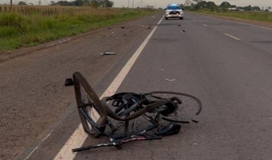 Ciclista morre atropelado no Vale do Guaporé; forte neblina pode ter contribuído para acidente
