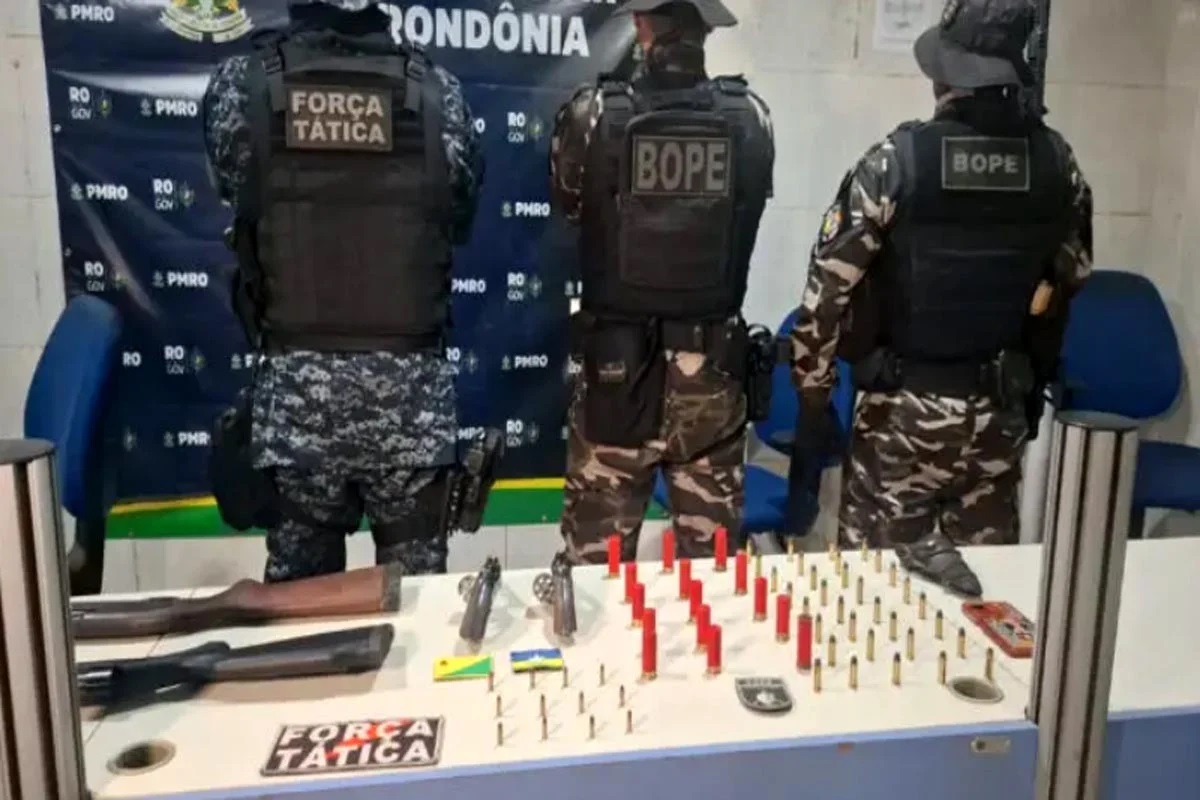Operação integrada prende homem com quatro armas de fogo em Ponta do Abunã