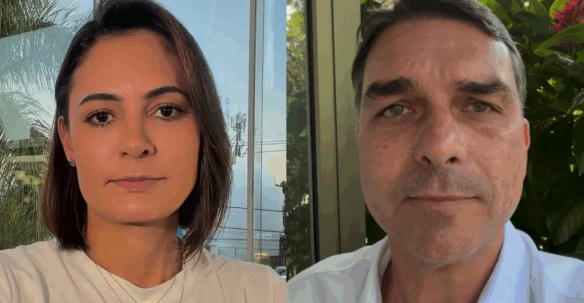 Michelle participará do programa eleitoral de Flávio, diz Valdemar