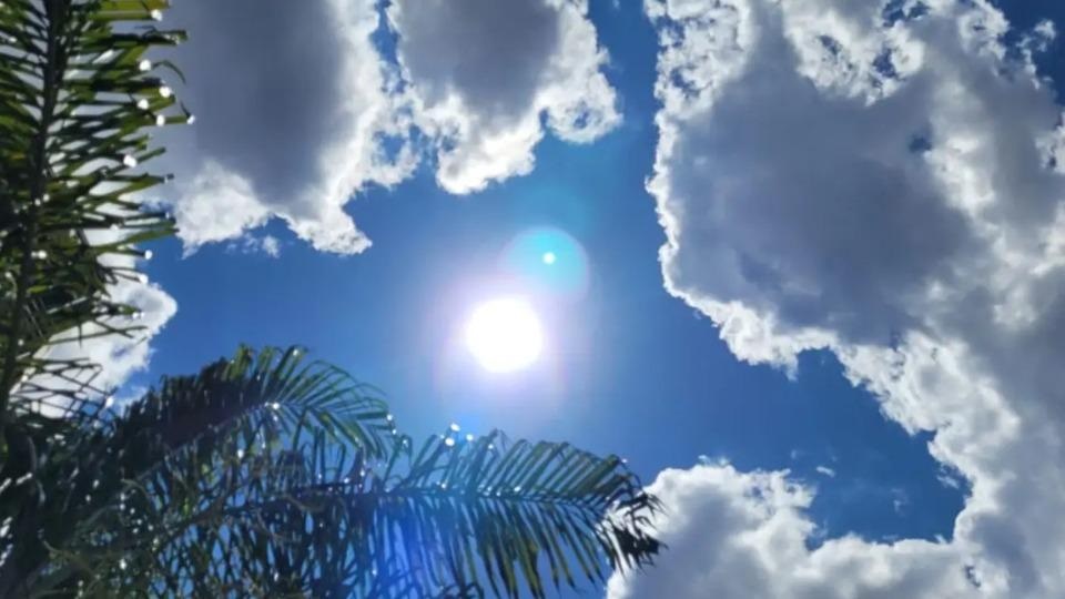 CALOR INTENSO E TEMPO SECO - Rondônia terá terça-feira de muito calor, com Porto Velho chegando aos 34°C

