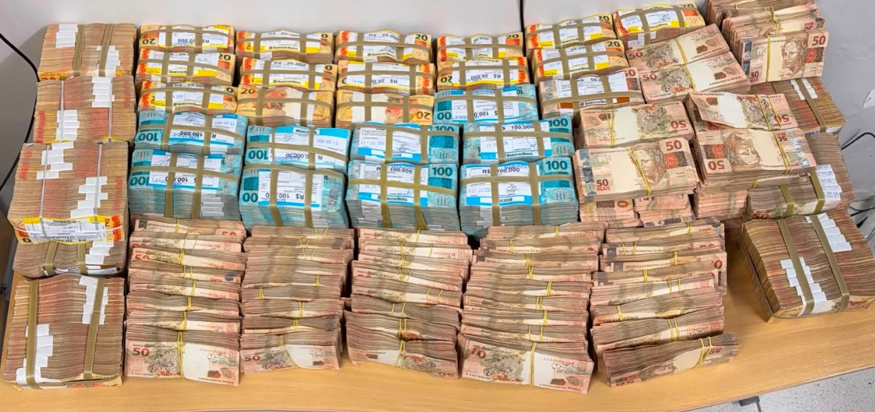 PF apreende R$ 2 milhões em espécie durante investigação de lavagem de capitais em Porto Velho