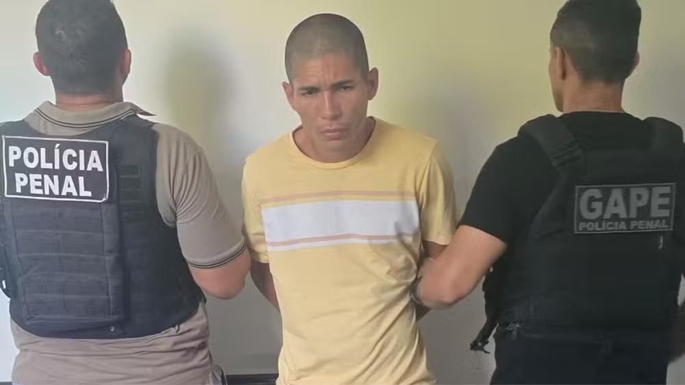 FIM DA FUGA - Detento que fugiu durante serviço externo é recapturado em Rondônia