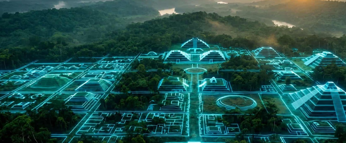 RAIO X DA AMAZÔNIA ANCESTRAL - Lasers desnudam cidades perdidas e redes de civilização sob a copa das árvores