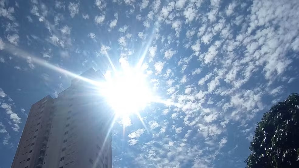 Rondônia terá segunda-feira de muito calor e baixa umidade; Porto Velho chega a 39°C
