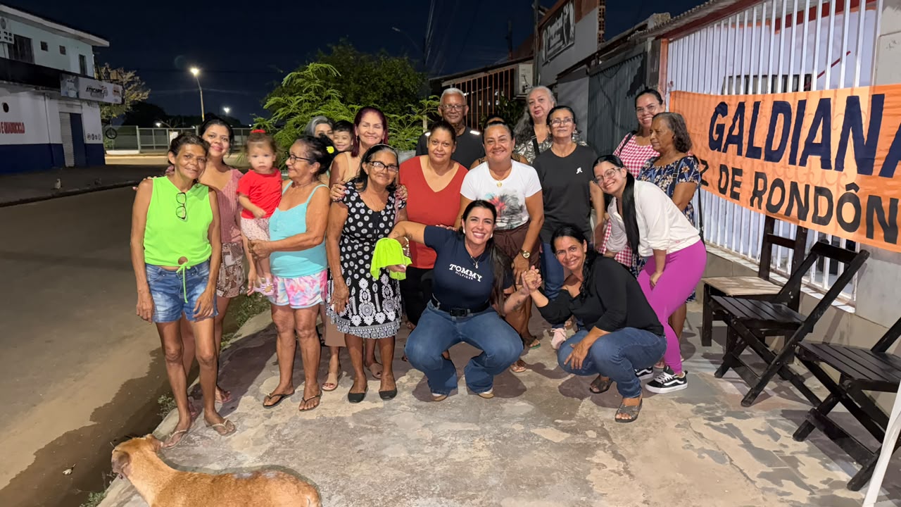 Reunião com mulheres debate propostas e principais bandeiras de Galdiana Silva