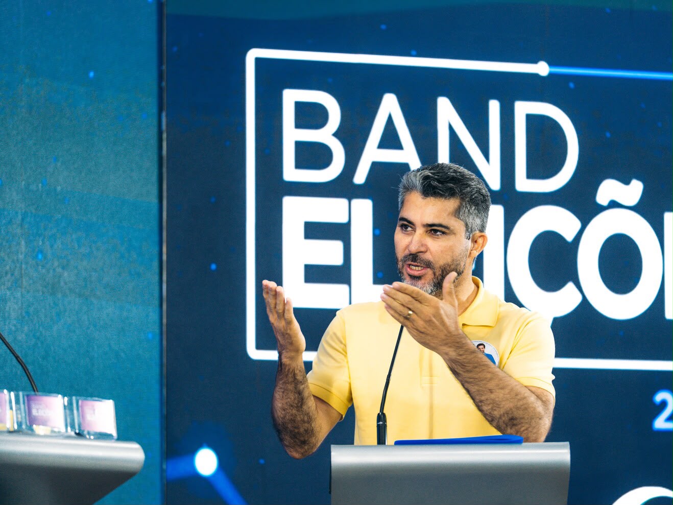 MARCOS ROGÉRIO - “Nós temos tudo pra dar certo”, diz Marcos Rogério ao defender propostas no debate da Band