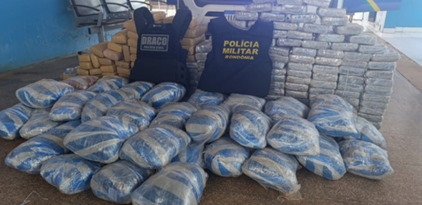 Operação apreende 250 kg de skunk durante ação no Vale do Guaporé