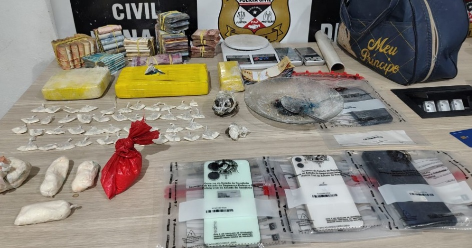 Denarc prende apontado como tesoureiro do Comando Vermelho e apreende R$ 31 mil em Porto Velho