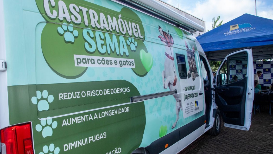Castramóvel oferece castração gratuita para cães e gatos até domingo
