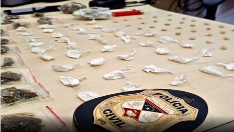 Homem é preso após denúncia sobre venda de drogas em distrito de Porto Velho