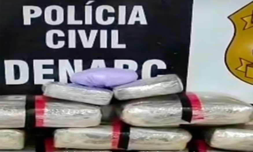 Foragido da Justiça é preso em Porto Velho com quase 20 quilos de skunk