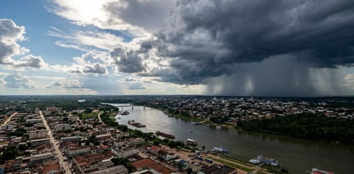 Rondônia terá segunda-feira de calor intenso e pancadas de chuva; Porto Velho pode chegar a 36°C