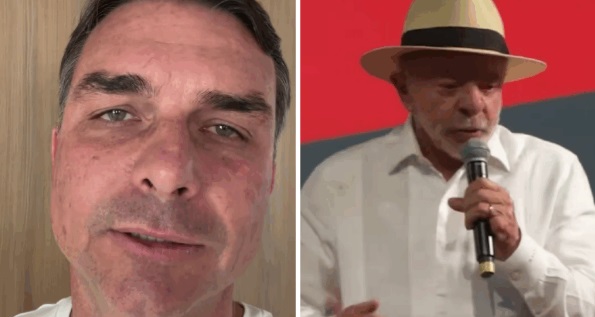 ELE GOSTA É DE BANQUEIROS - Flávio critica Lula por fala sobre lixeiros: “Vergonha”

