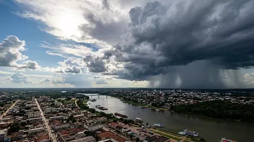 Sol e temperaturas elevadas devem predominar em Rondônia nesta terça-feira (1)