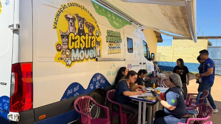 Castramóvel realiza 105 castrações gratuitas em diferentes regiões de Porto Velho