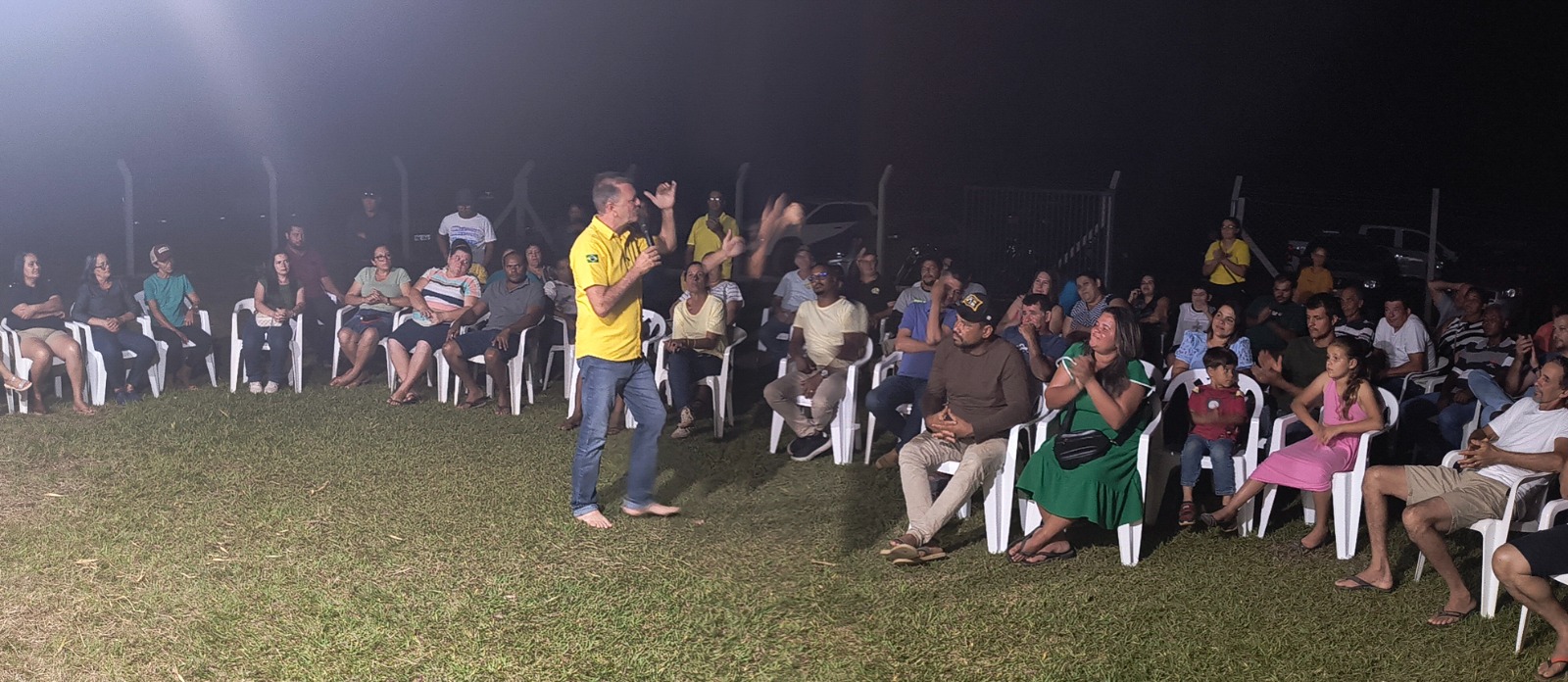 Luizinho Goebel - Luizinho Goebel intensifica campanha com reuniões em associações rurais de Vilhena