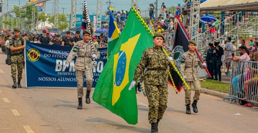 Desfile de 7 de Setembro será realizado à noite em Porto Velho para reduzir exposição ao calor; mas pode chover