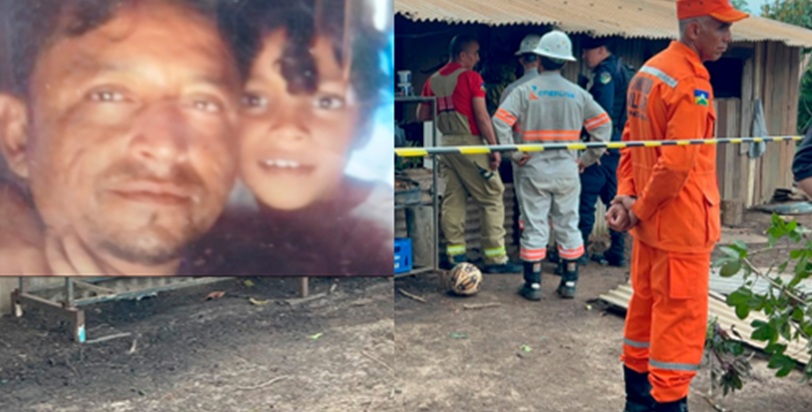 CORISCO MORTAL NO TEMPORAL - Raio atinge residência e mata pai e filha durante forte tempestade em Porto Velho; vizinhos chamam socorro

