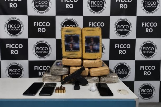 FICCO prende três homens e apreende 11 kg de maconha e pistola 9 mm em Porto Velho