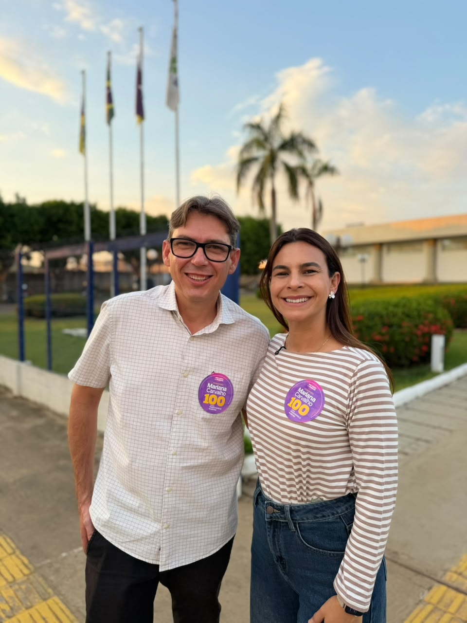 Mariana Carvalho recebe apoio do prefeito Jeverson Lima em Jaru