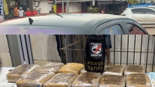 NÃO ENGANOU A POLÍCIA - Traficante é preso com 11 quilos de droga escondidos em embalagens de pó de café

