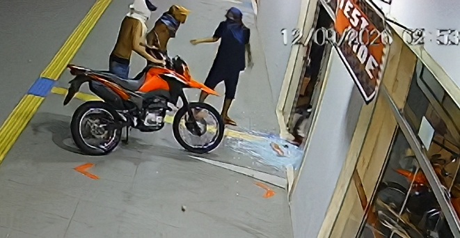 CAPTURADOS - Suspeito é preso após invadir loja e furtar motocicletas em Porto Velho