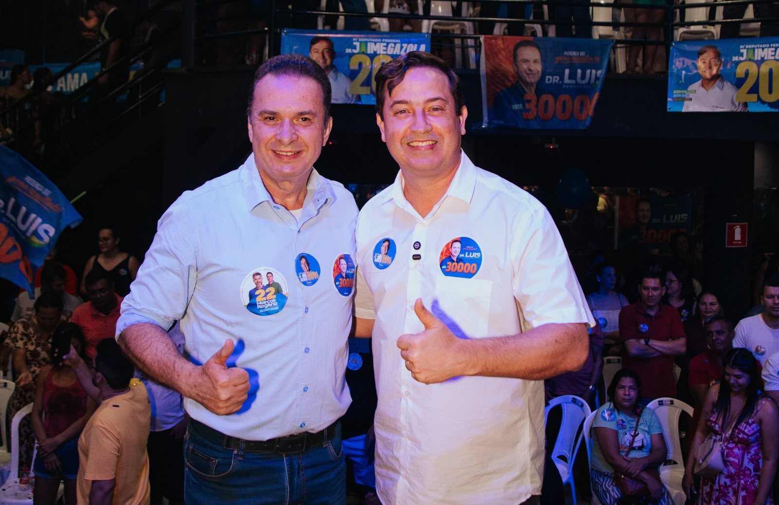 ELEIÇÕES  - Dr. Luís do Hospital reúne apoiadores em mega encontro com Jaime Gazola em Porto Velho