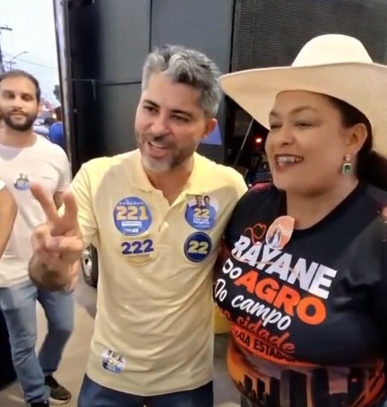 RAYANE DO AGRO - Marcos Rogério declara apoio a Rayane do Agro e destaca defesa do setor produtivo