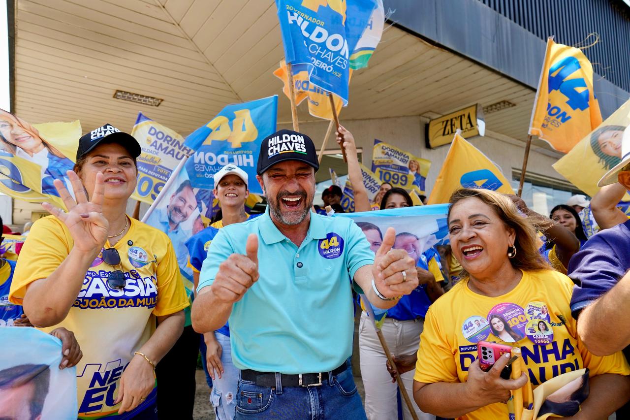 ELEIÇÕES - Hildon Chaves visita interior de Rondônia com paradas em Ji-Paraná, Espigão do Oeste e Vilhena