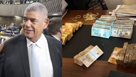 Polícia encontra 'passagem secreta' em imóveis ligados a Milton Leite e apreende R$ 280 mil e US$ 89 mil em malas