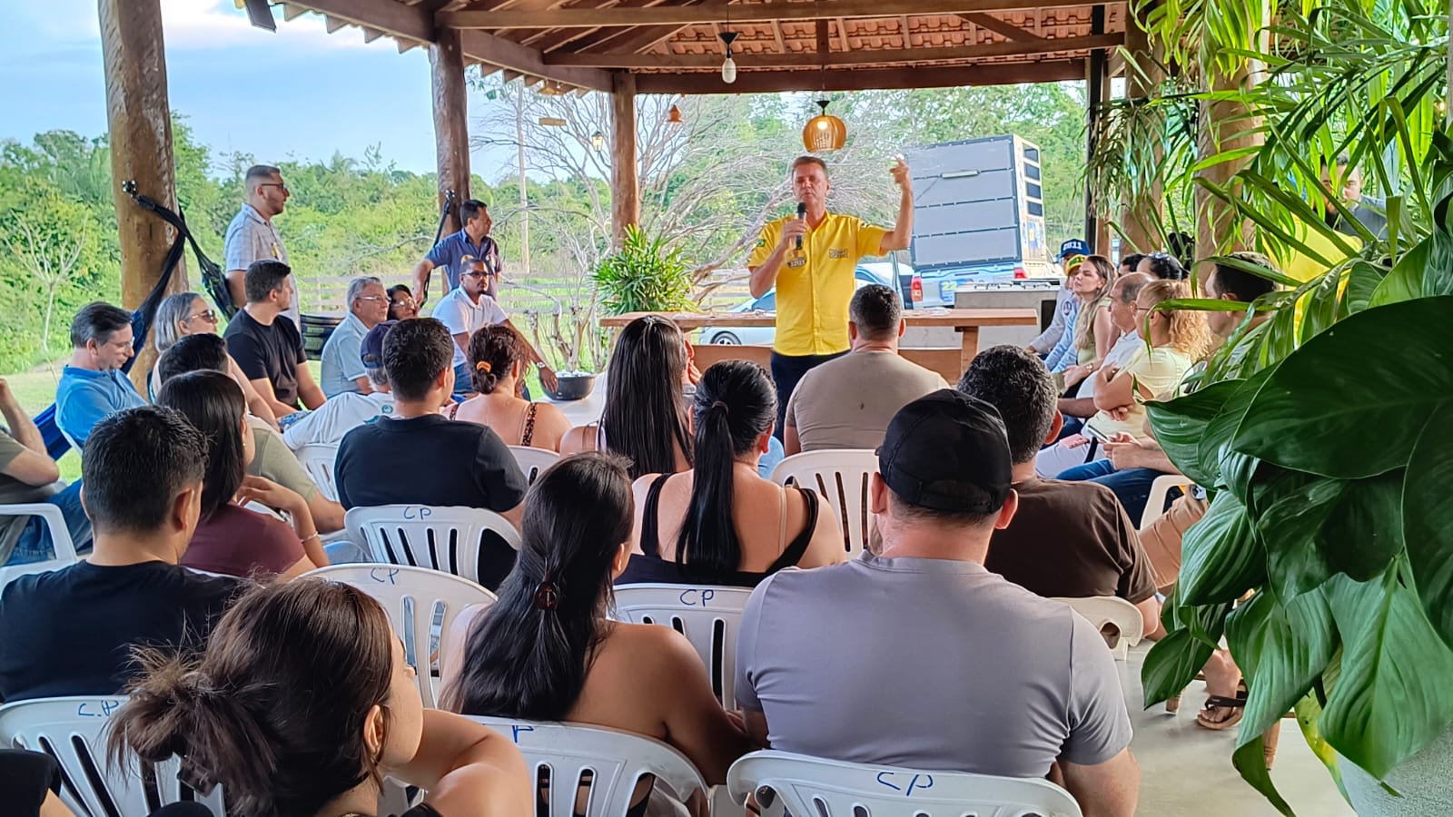 ELEIÇÕES - Luizinho Goebel cumpre agenda de campanha e recebe apoio de lideranças em Chupinguaia, Cerejeiras e Colorado