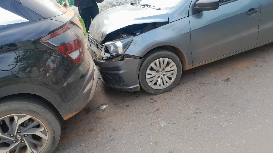 BATEU E FOI PRESO -  Motorista com sinais de embriaguez provoca colisão e é detido em Vilhena

