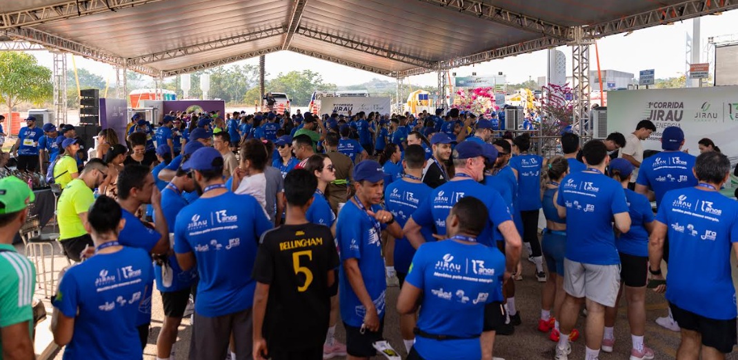 ESPAÇO PRIVILEGIADO - JIRAU ENERGIA REALIZA 1ª CORRIDA COM MAIS DE 600 PARTICIPANTES
