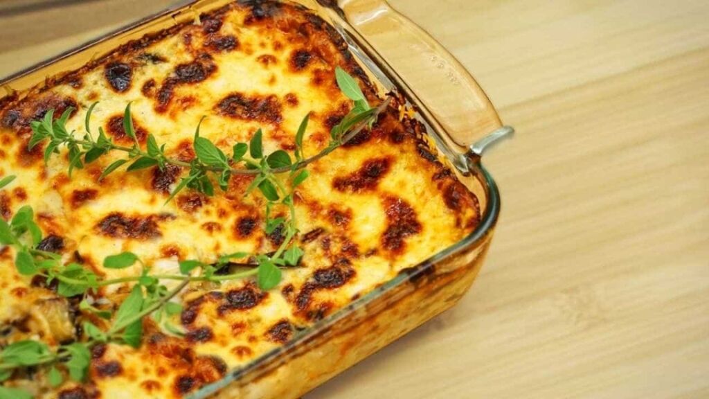 Aprenda uma receita de lasanha de berinjela