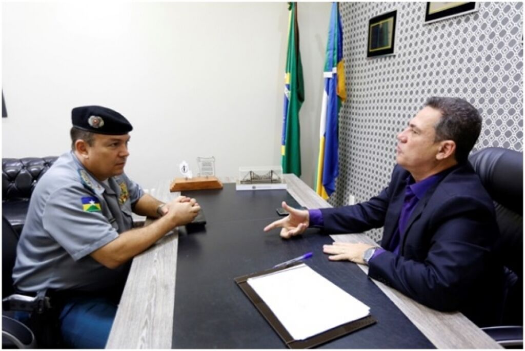 Comandante geral da PM informa presidente da Assembleia sobre convocação de remanescentes