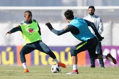 De olho na Alemanha, Seleção faz primeiro treino em Berlim