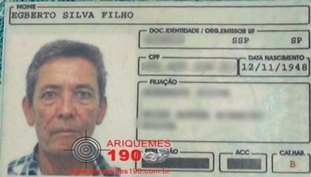 Idoso morre após ser arremessado de veículo em acidente na BR-364