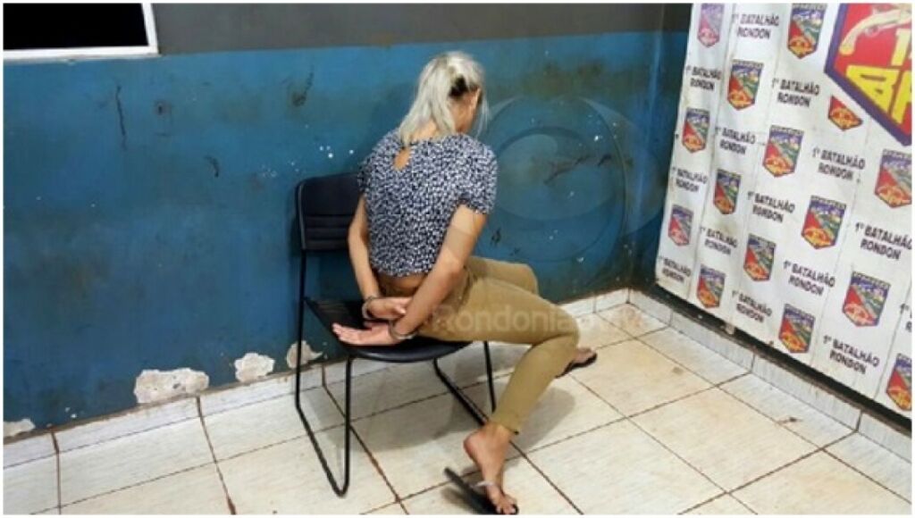 MULHER FURIOSA: Não respeita nem a polícia